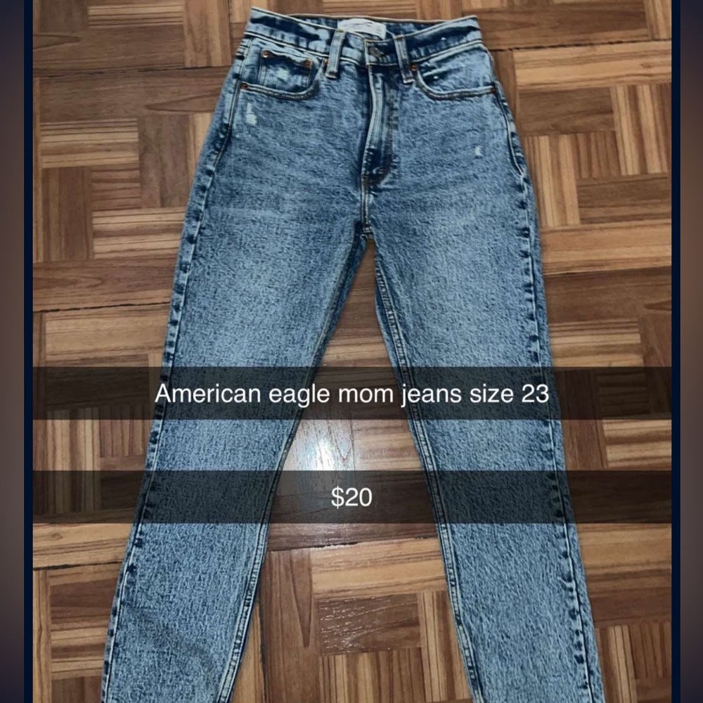 Size 23 mom jeans